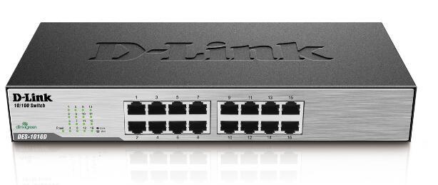 百兆16口桌面式交换机