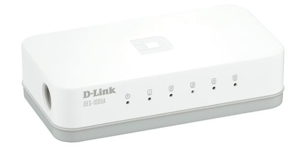 5口百兆桌面交换机