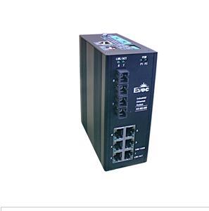 8电口2光口冗余网管型工业以太网交换机