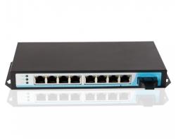 百兆8口PoE交换机双纤