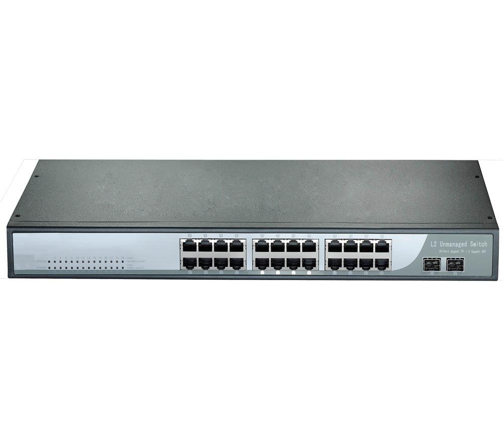 全千兆普通型2光24电交换机