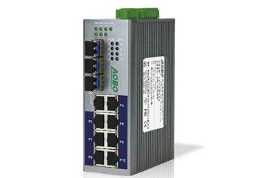 AOBO 6010S
7+3G网管型导轨式千兆PoE工业交换机