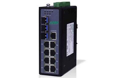 AOBO 6211T  
8+3G网管型IEEE1588导轨式千兆工业交换机