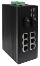 2光6电百兆工业以太网交换机