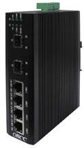 2光4电千兆工业以太网交换机