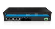 12+12F口非网管型工业以太网交换机（BT-IES1024-12F）