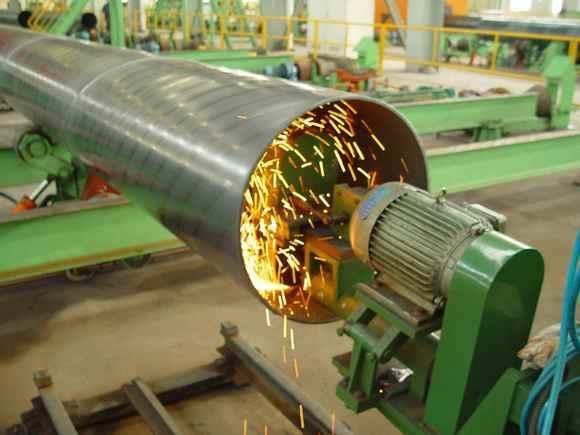 螺旋（直）焊缝抛光机