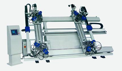 铝门窗四头组角机