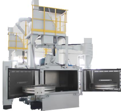 双转台式强化抛丸机