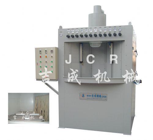 四工位自动转盘喷砂机 JCR-Z1612