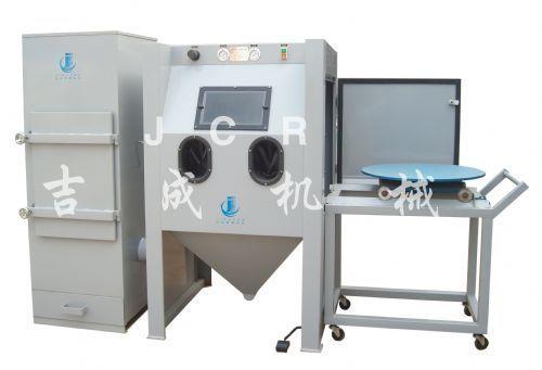 手动推车转盘喷砂机 JCR-1000T