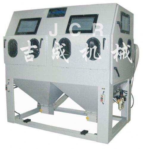 双工位双枪手动喷砂机 JCR-S1400