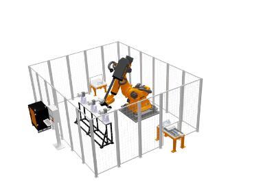 单机器人去加工毛刺单元KR-DS120