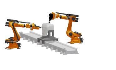 机器人配重铁打磨单元KR-GD15300