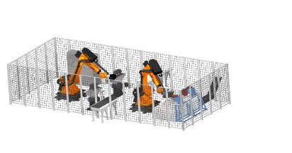 双机器人持件打磨单元KR-GDG210