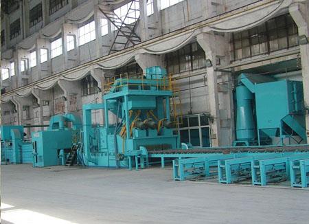 钢板预处理生产线