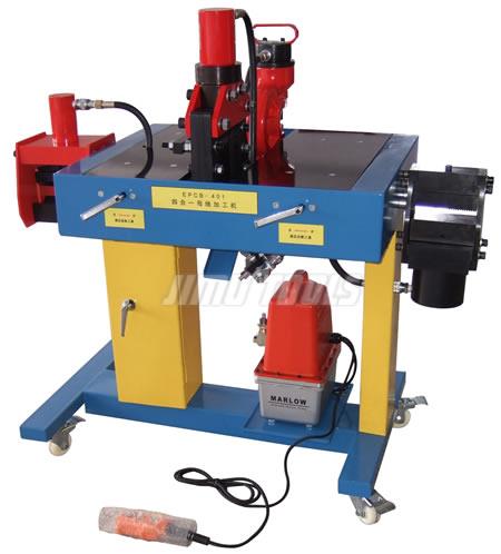 EPCB-401V 四合一母线加工机(带压花功能)