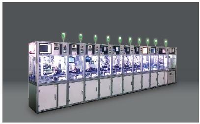 扁平马达生产线