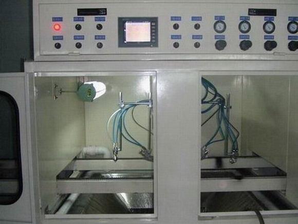 音箱按键喷漆线