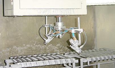 电池外壳精密喷漆线