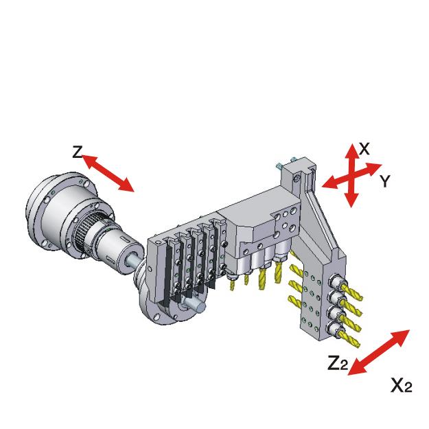 CKC1120Ⅱ数控纵切自动车床