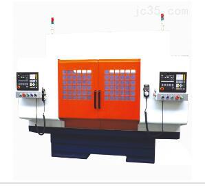 双线轨双头机床