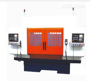 高精度双头加工数控车床