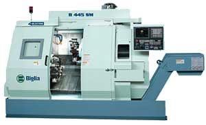 twin-spindle cnc lathe