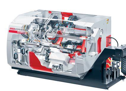 Hyperturn 665 Modular CNC turn-mill centers