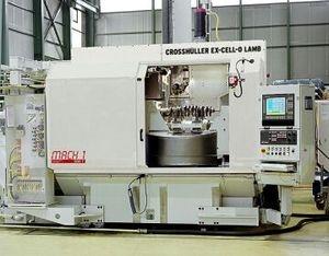 oil channel gun-drilling center