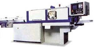 twin-spindle mobile headstock cnc lathe