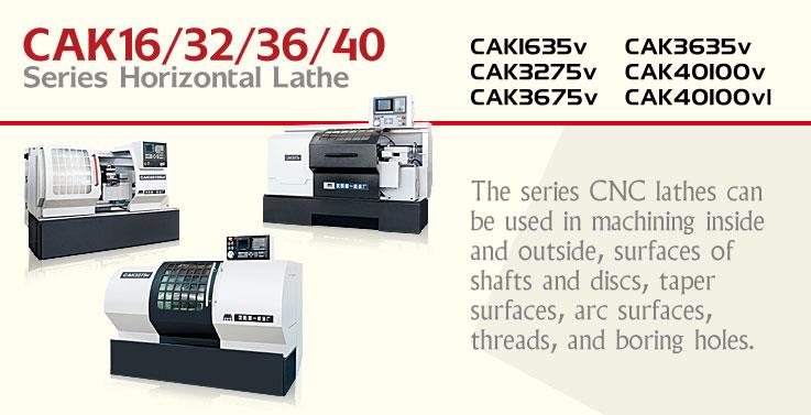 CAK16/32/36/40 Series Horizontal lathe