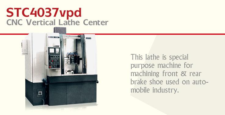 STC4037 vpd CNC Vertical Lathe