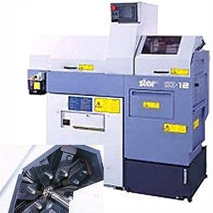cnc lathe with radial tool-post