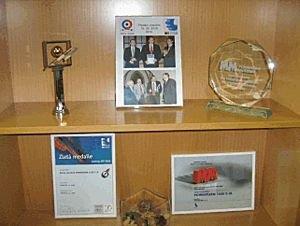 Gold Medal IMT Brno 2008 for TOSHULIN