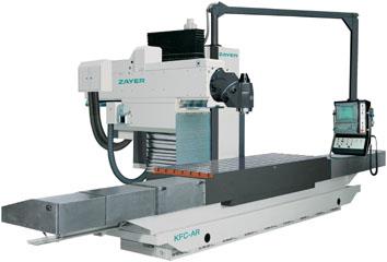CNC BED TYPE HORIZONTAL AND VERTICAL MILLING MACHINE -Model KFC-AR