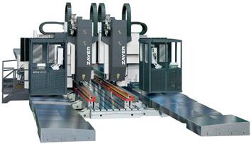 CNC GANTRY MILLING MACHINES AND MACHINING CENTERS, (MOVING BRIDGE AND FIXE TABLE) FIXED OR MOVING CROSS BEAM -Model GPCU-AR