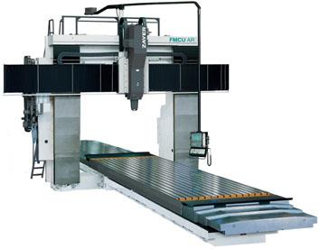BRIDGE TYPE MACHINING CENTER, MOVING CROSS BEAM -Model FMCU-AR