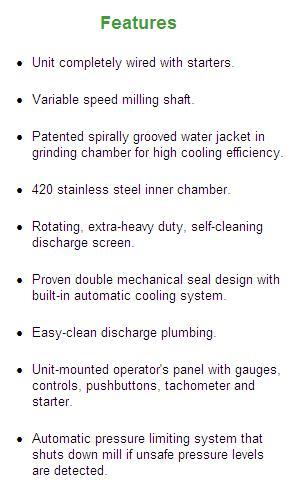 Lab/Pilot Plant Supermill 1.5