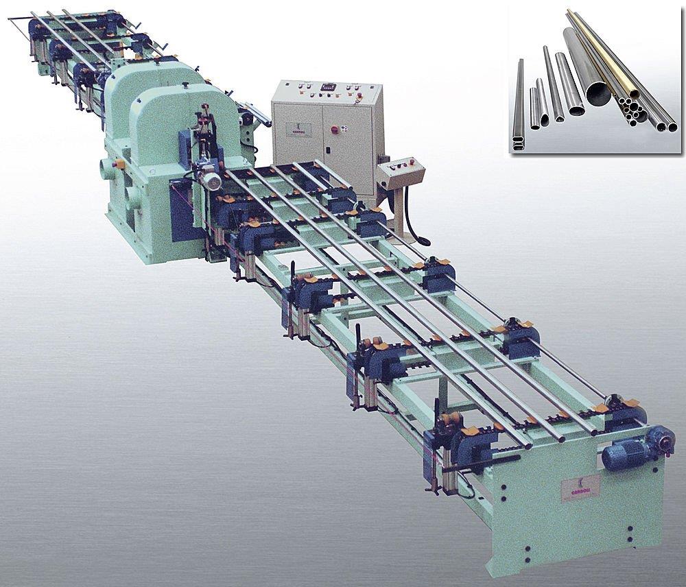 automatic belt grinding machine for straight tube