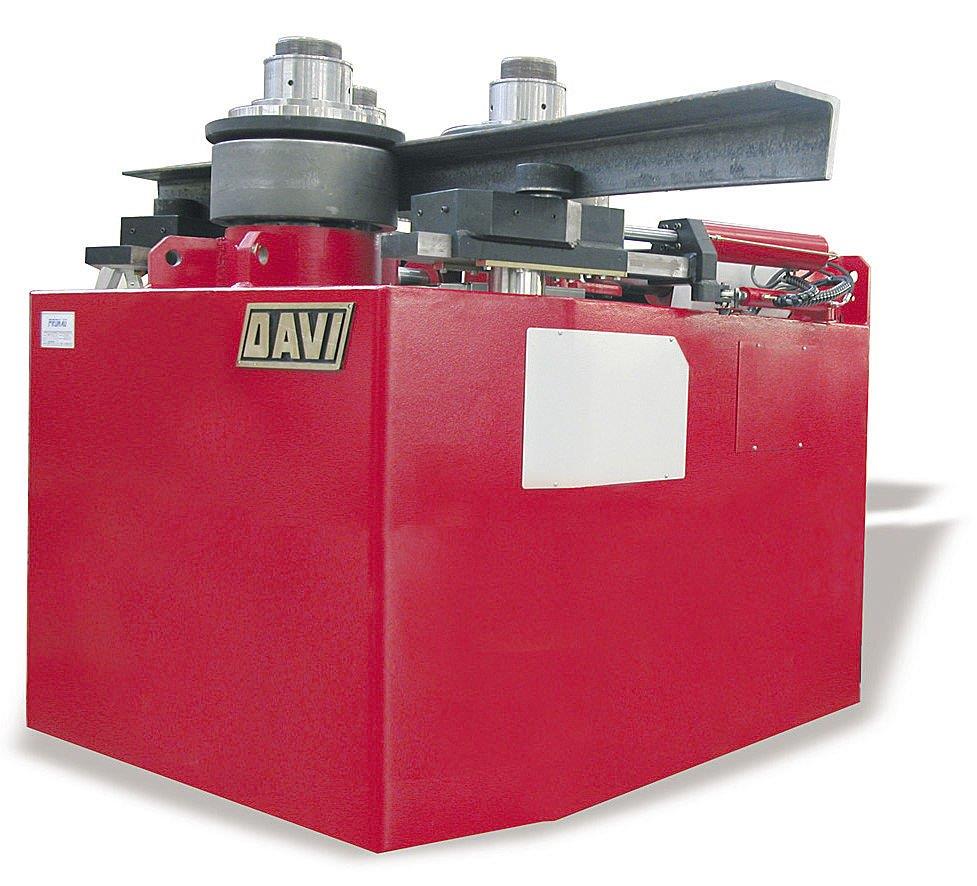 profile bending machine with 3 drive rollers