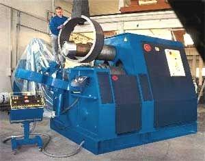profile bending machine with 3 drive rollers