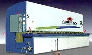 ARRIETA hydraulic guillotine shears