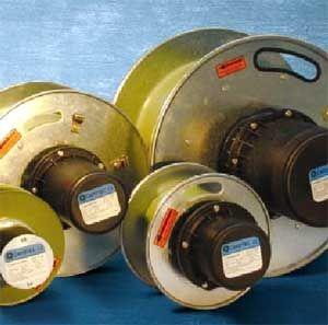 spring operated cable reel