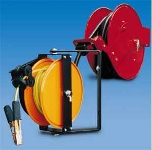 spring operated hose reel