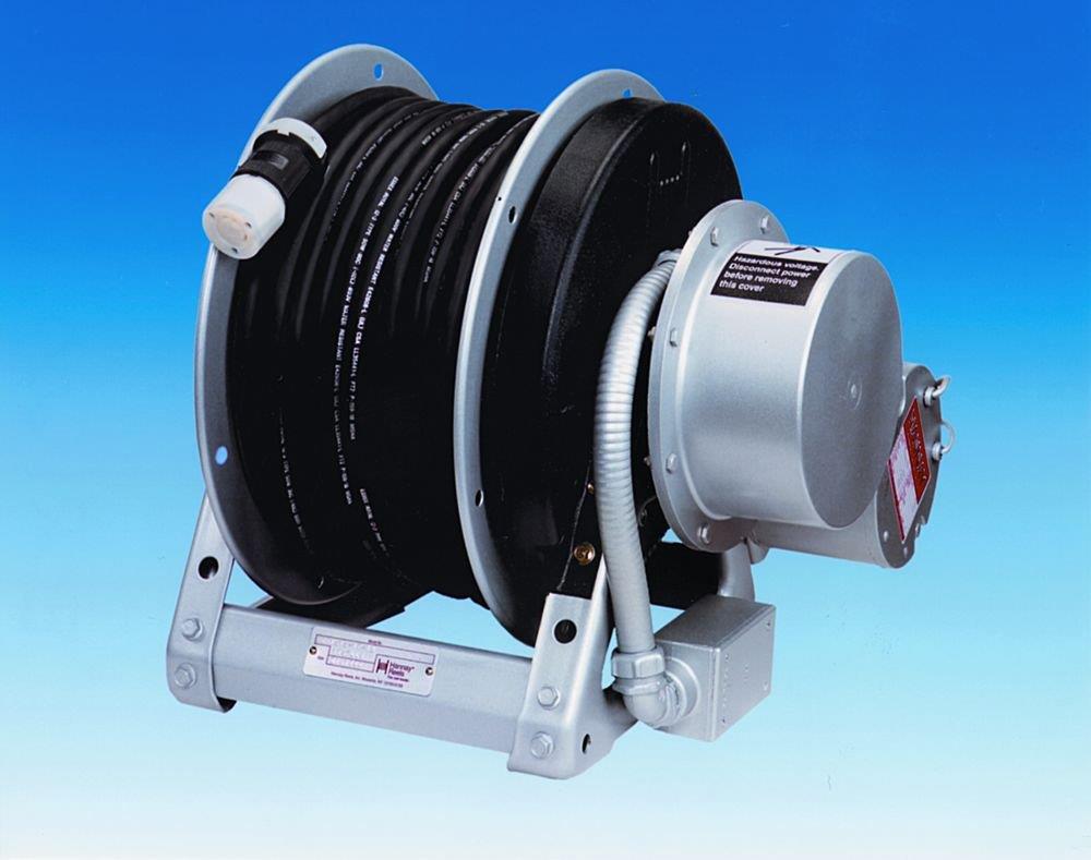 Hannay ECR1600 Power Rewind Reel Allows Continual Current During Payout/Rewind