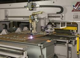 MAGB drilling punching marking and plasma cutting machine