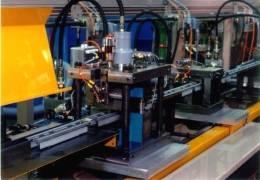 Stationary cut-off and punching units