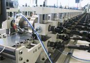 Double-column roll former