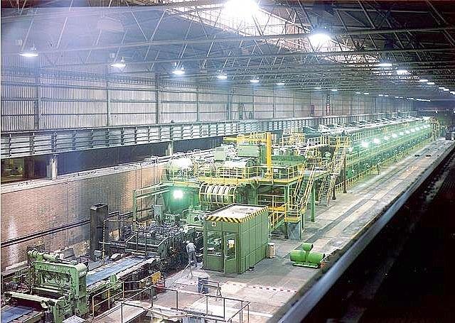 continuous hardening and tempering line for steel strip
